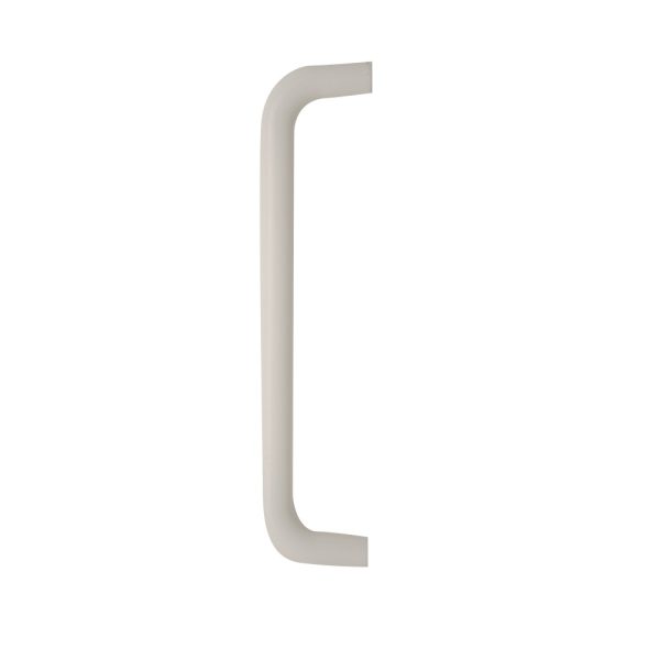 Plastic D handle White 128mm