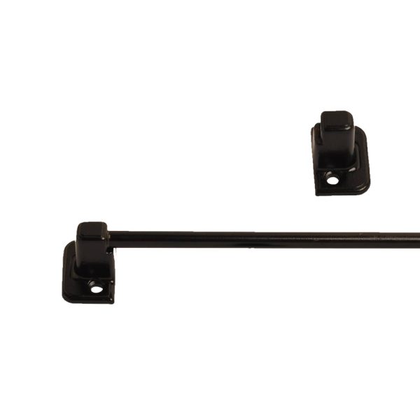 Tie Rail Black 365mm