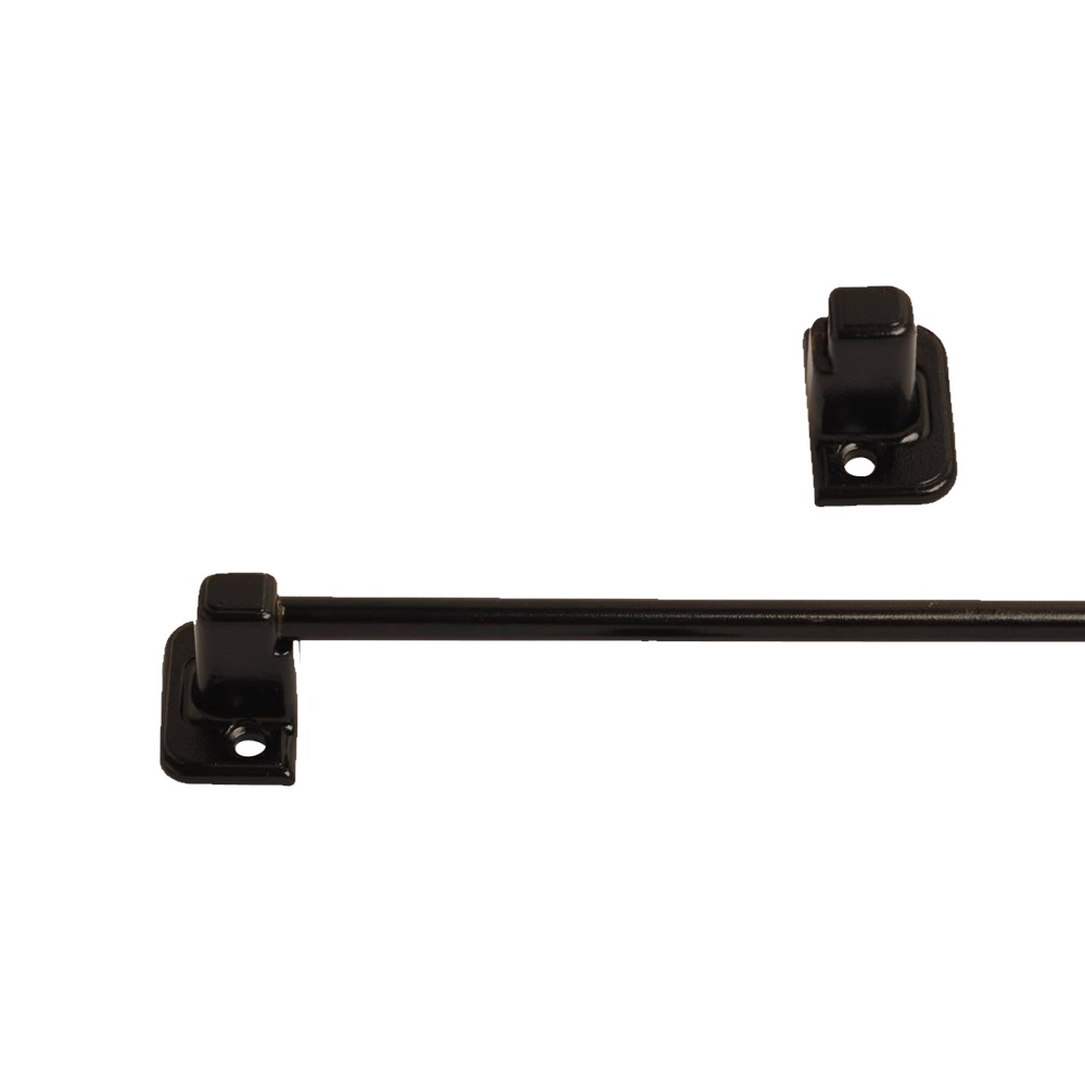 Tie Rail Black 365mm