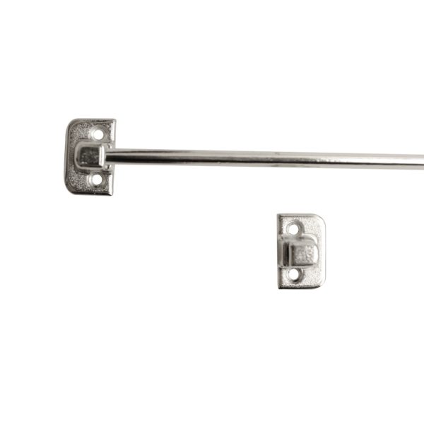 Tie Rail Satin Chrome 365mm