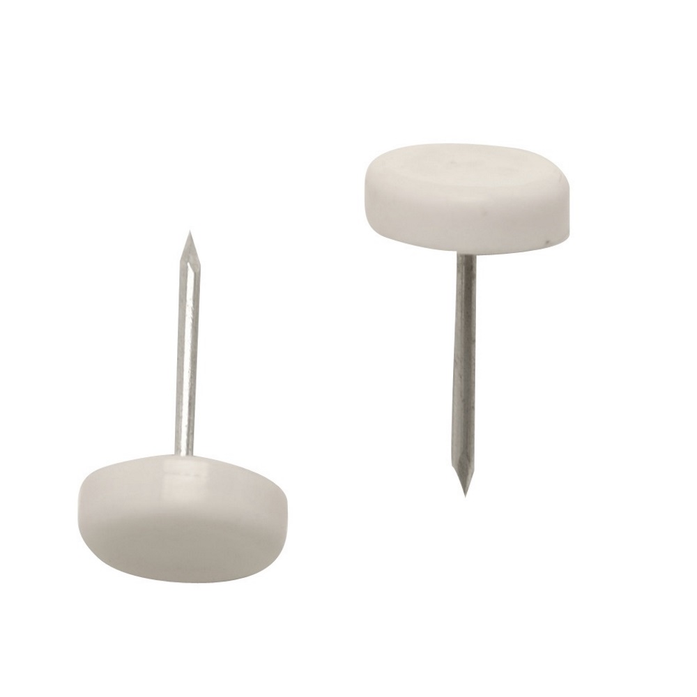 Furniture Glide Nail White