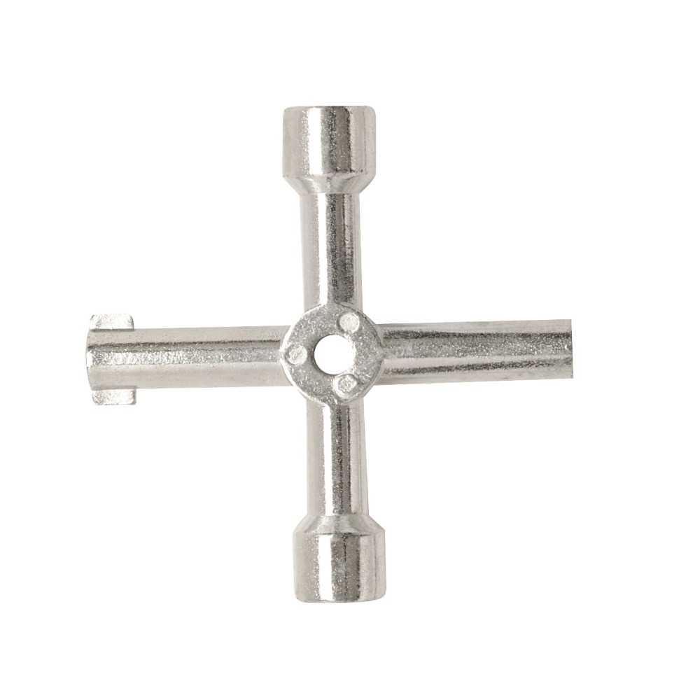Plumbers Tool 4 Way BZP
