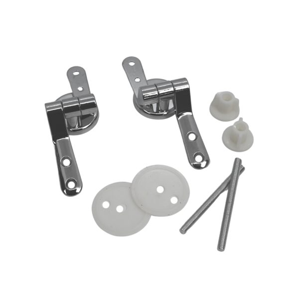 Toilet seat Hinge set Chrome Plated