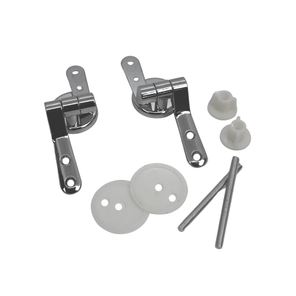 Toilet seat Hinge set Chrome Plated