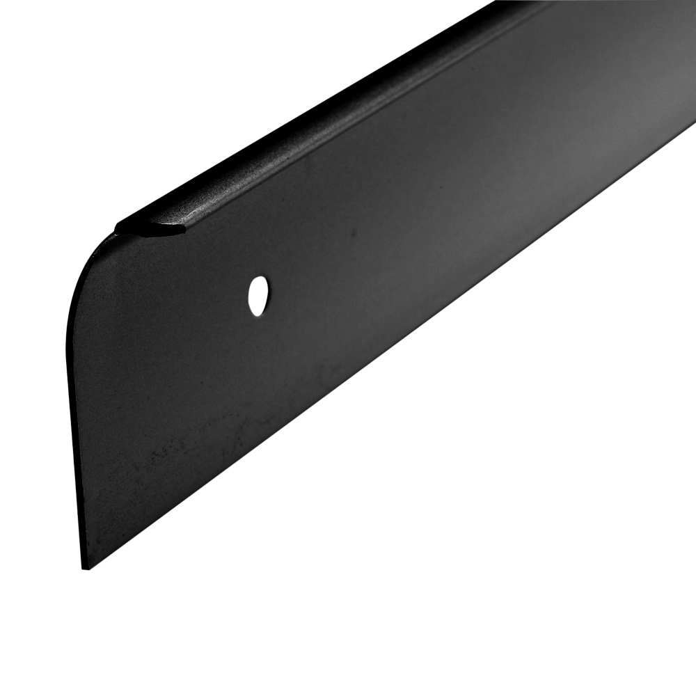 Work Top End Trim Black 30mm x 630mm