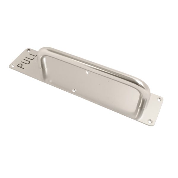 19mm Pull Handle on Plate Printed Pull SAA