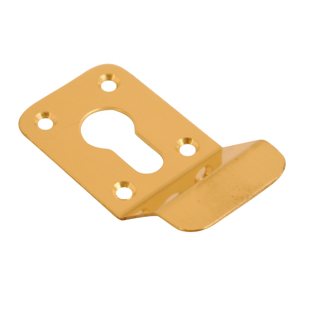 Cylinder Pull Euro Polished Brass 90x45mm