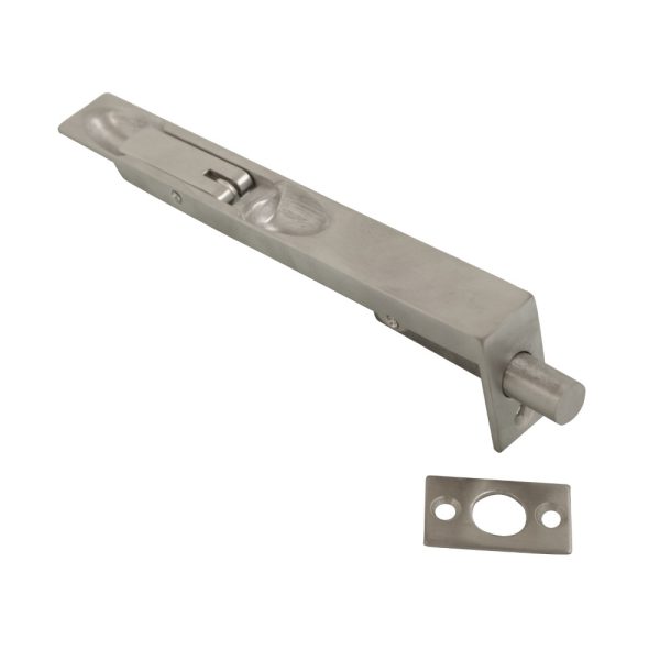 Flush Bolt Satin Chrome