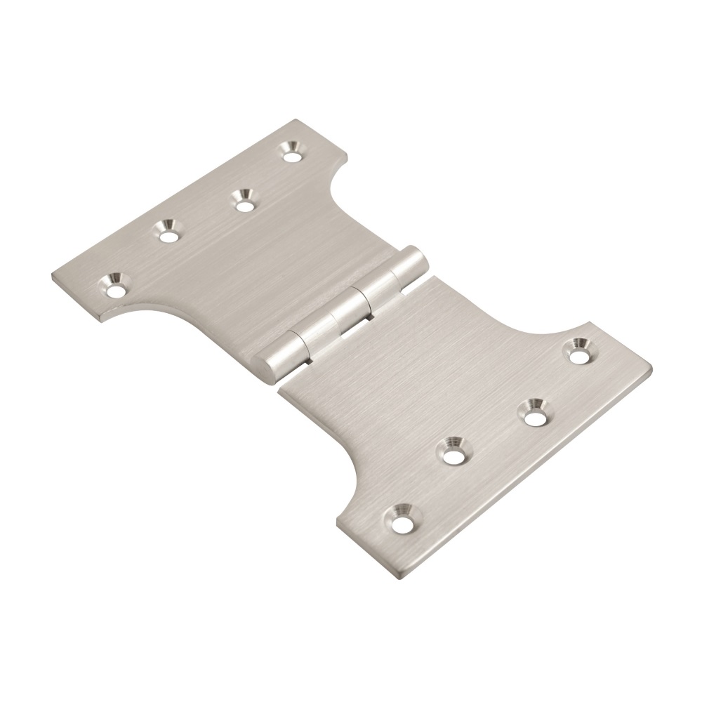Parliament Hinge Satin Chrome 125mmx75mmx100mmx4.0mm