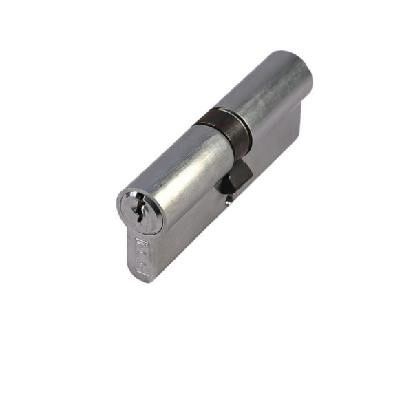 Euro Cylinder Double 40/40 Satin Chrome