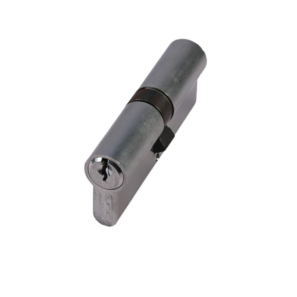 Euro Cylinder Double 40/40 Satin Chrome (Retail Pack of 1)