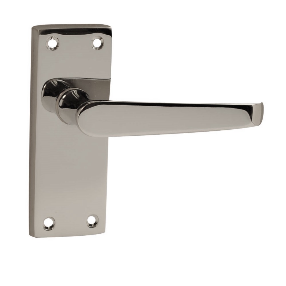 Victorian Premium Straight Lever Latch Chrome 40mm x 107mm