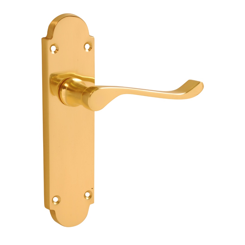 Blenheim Lever Latch Brass
