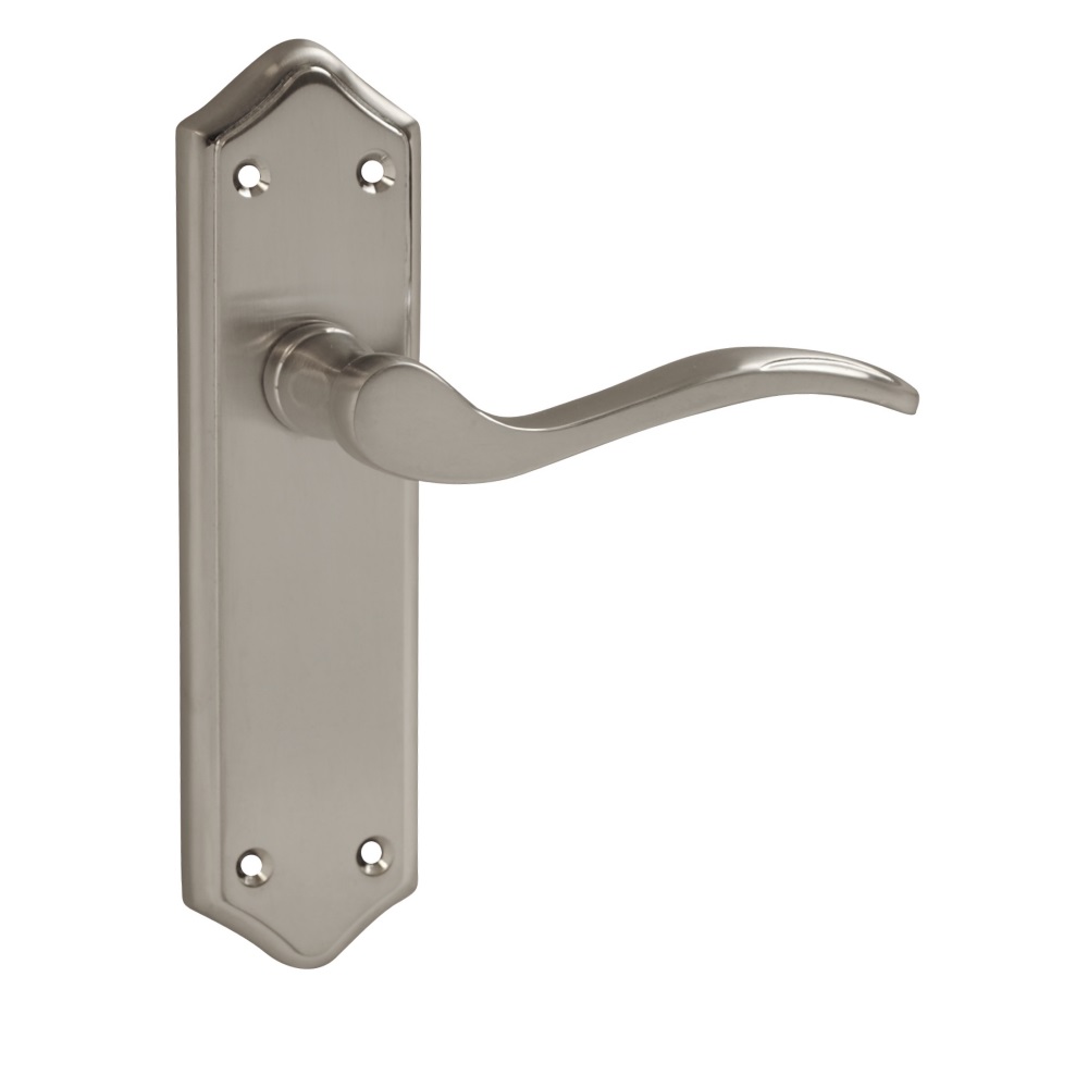Turin Lever Latch Satin Chrome