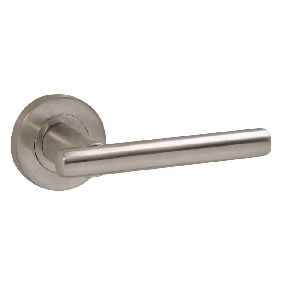 Laurel Lever on Rose Satin Chrome
