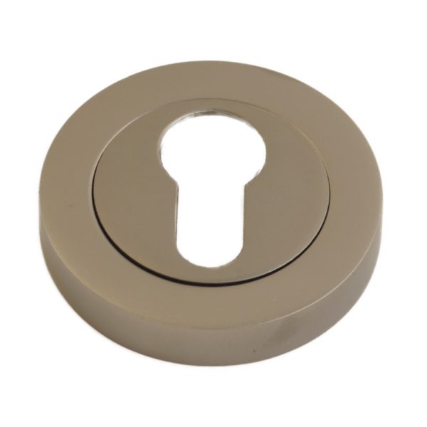 Euro Escutcheon Gun Metal/Matt Black Nickel