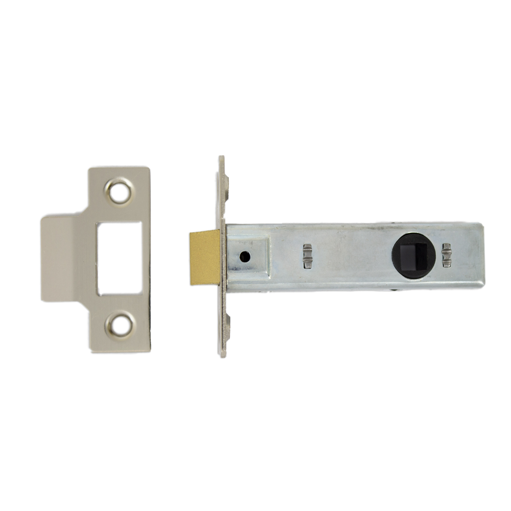 Tubular Latch 75mm Nickel Plated