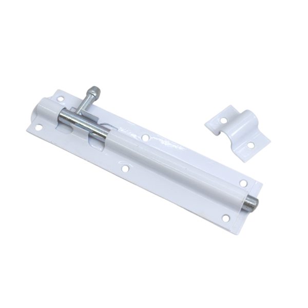 Steel tower Bolt White