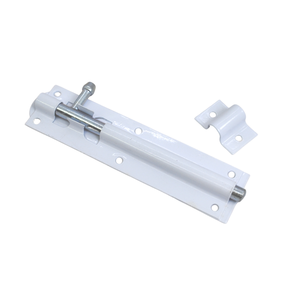 Steel tower Bolt White