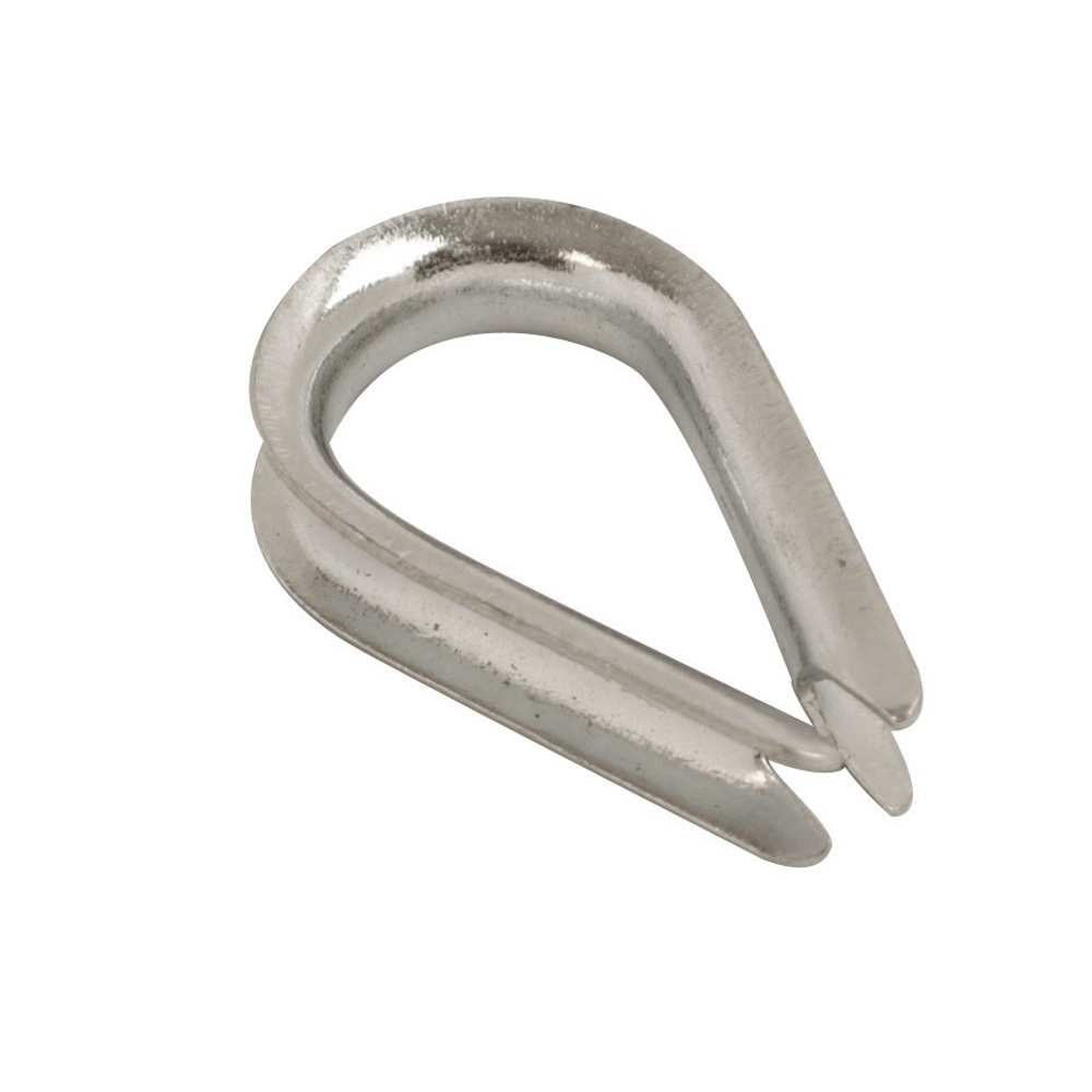 Rope Thimble BZP 1/4 (M6) (Retail Pack of 1)