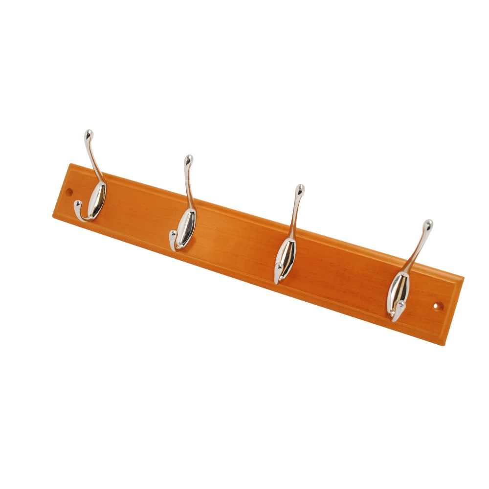 Antq H/Coat Rack(4 hook CP)  (Retail Pack of 1)