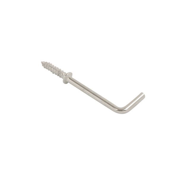 Shouldered Square Hook BZP