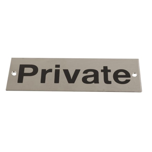Sign Screen Printed Reception SSS