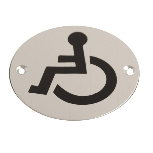 Disc Screen Printed Disabled SAA 76mm (Retail Pack of 1)