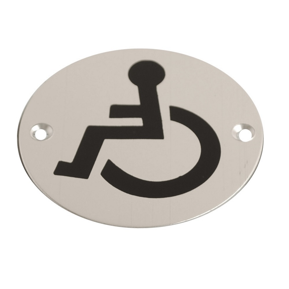 Disc Screen Printed Disabled SAA 76mm (Retail Pack of 1)