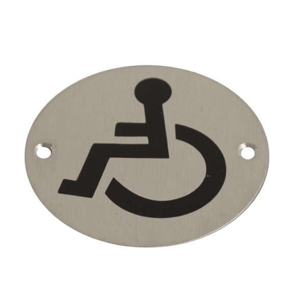 Disc Screen Printed Disabled PSS 76mm