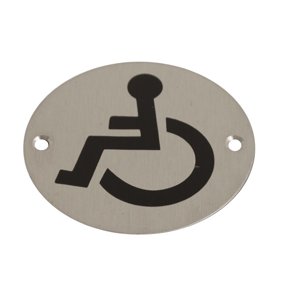 Disc Screen Printed Disabled PSS 76mm