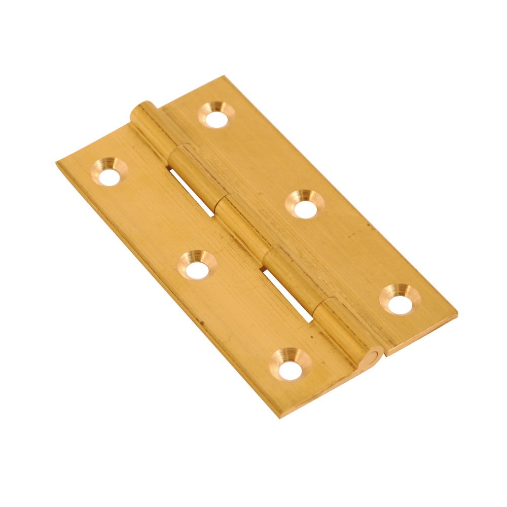 Brass Butt Hinge Self Colour 1.5x7/8