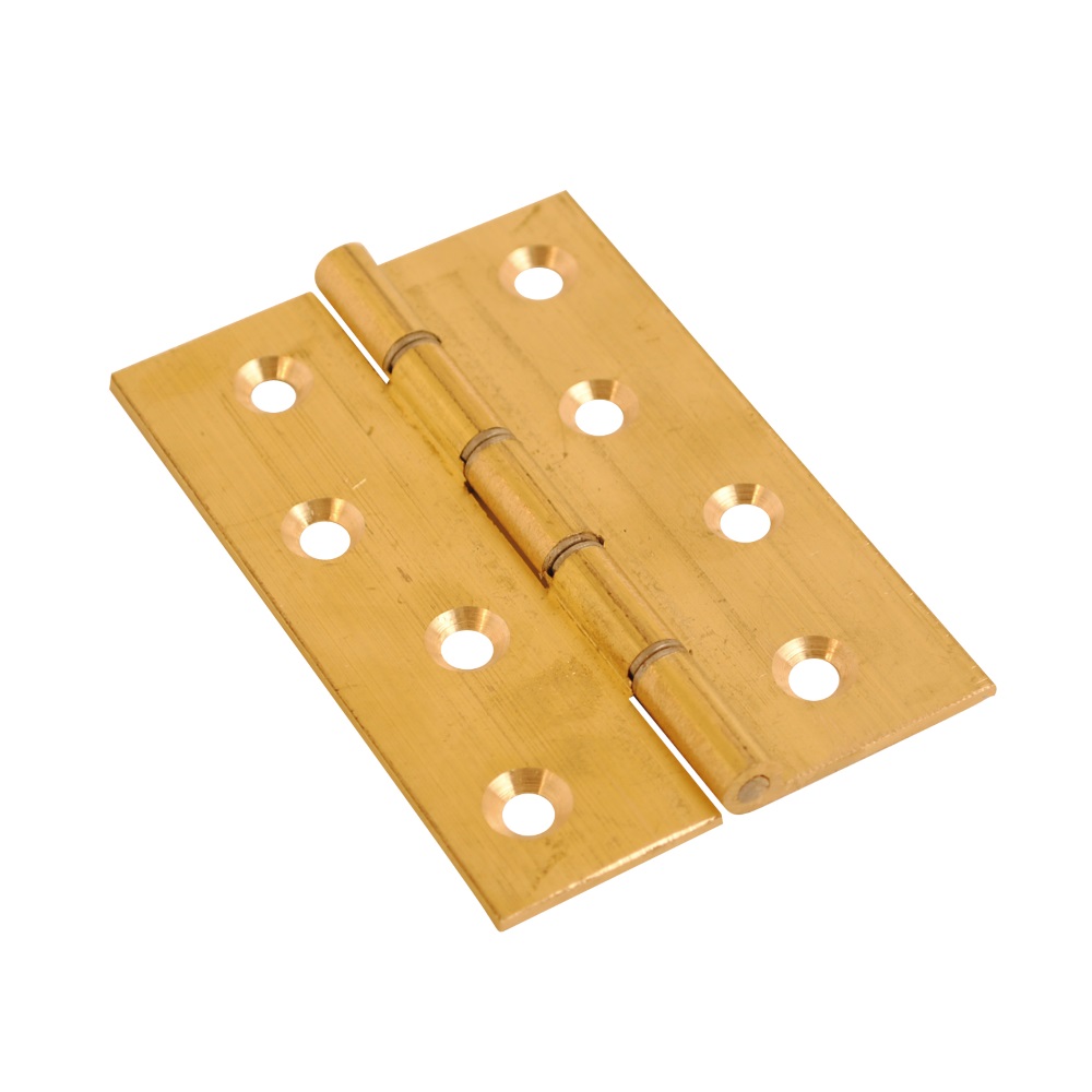 Brass Hinge DSW Self Colour 76x51x2.0mm
