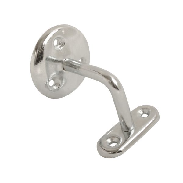 Steel Handrail Bracket BZP 63mm (Retail Pack of 1)