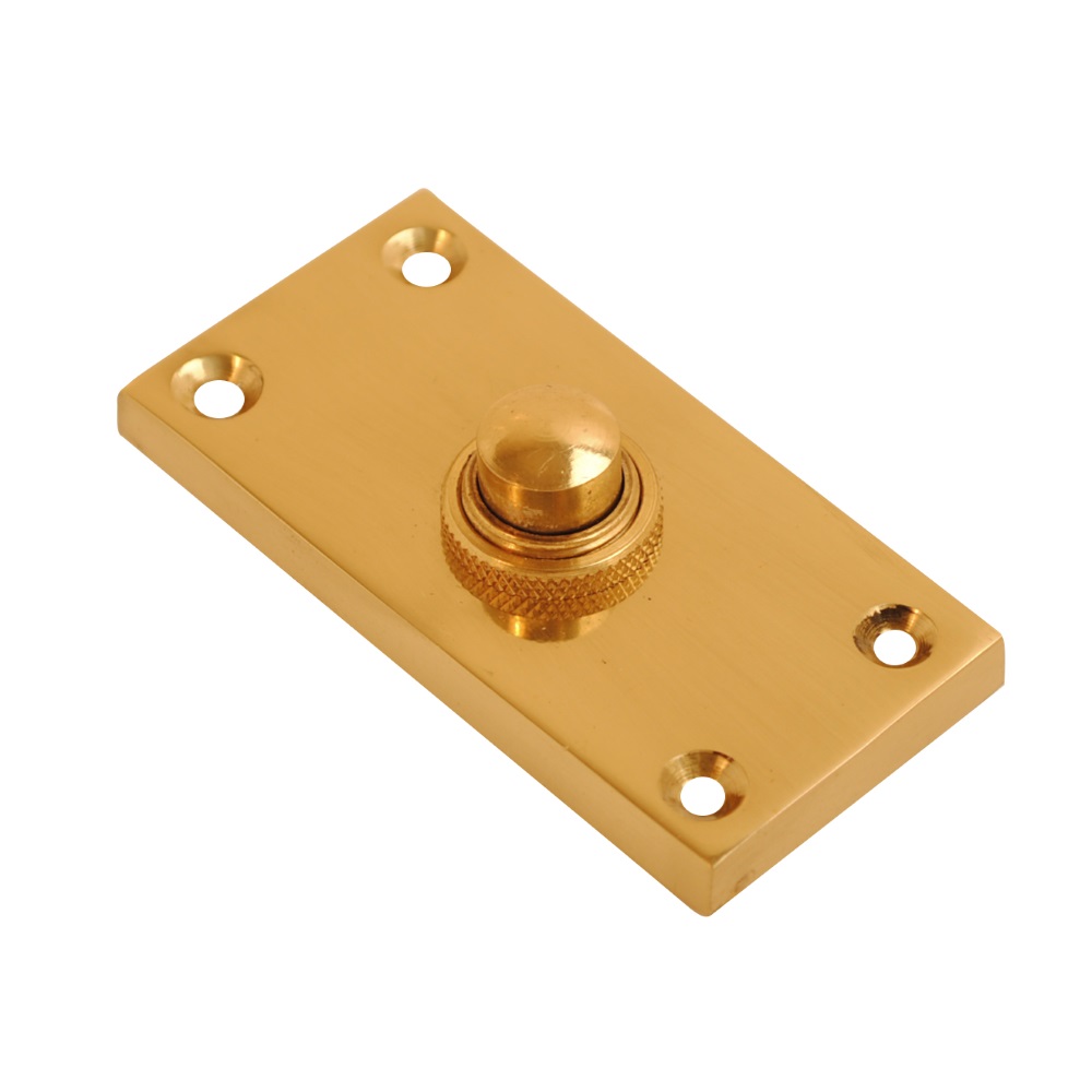 Victorian Bell Push Brass 75mm (Retail Pack of 1)