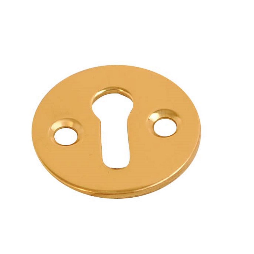 Victorian Escutcheon Open Brass 32mm (Retail Pack of 2)