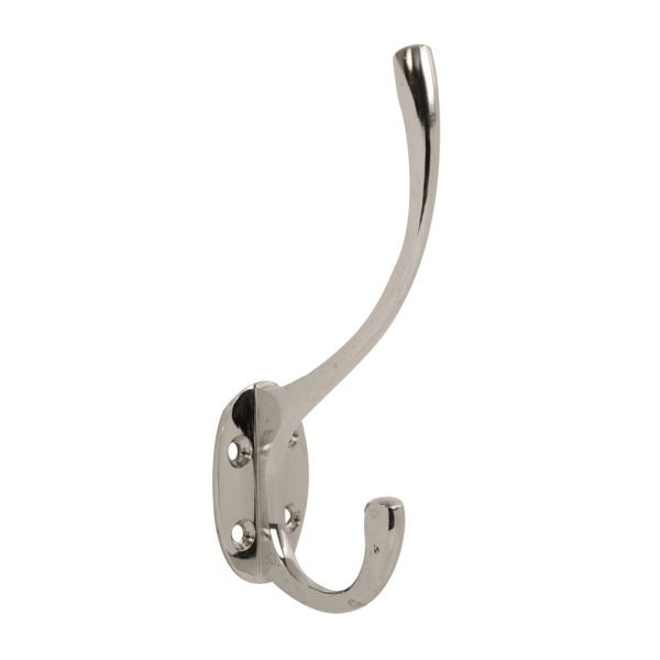 Hat & Coat Hook Chrome (Retail Pack of 1)