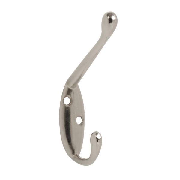 Hat & Coat Hook Chrome  (Jumbo Pack of 25)
