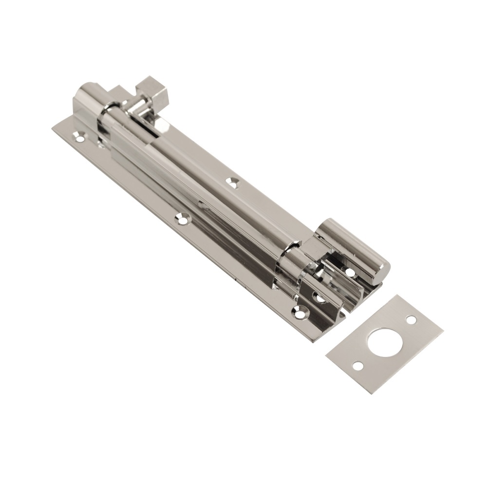 38mm Barrel Bolt Necked Chrome 150mm x 38mm