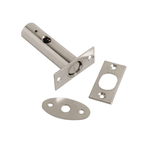 Door Security Bolt Chrome 58mm (Retail Pack of 2)