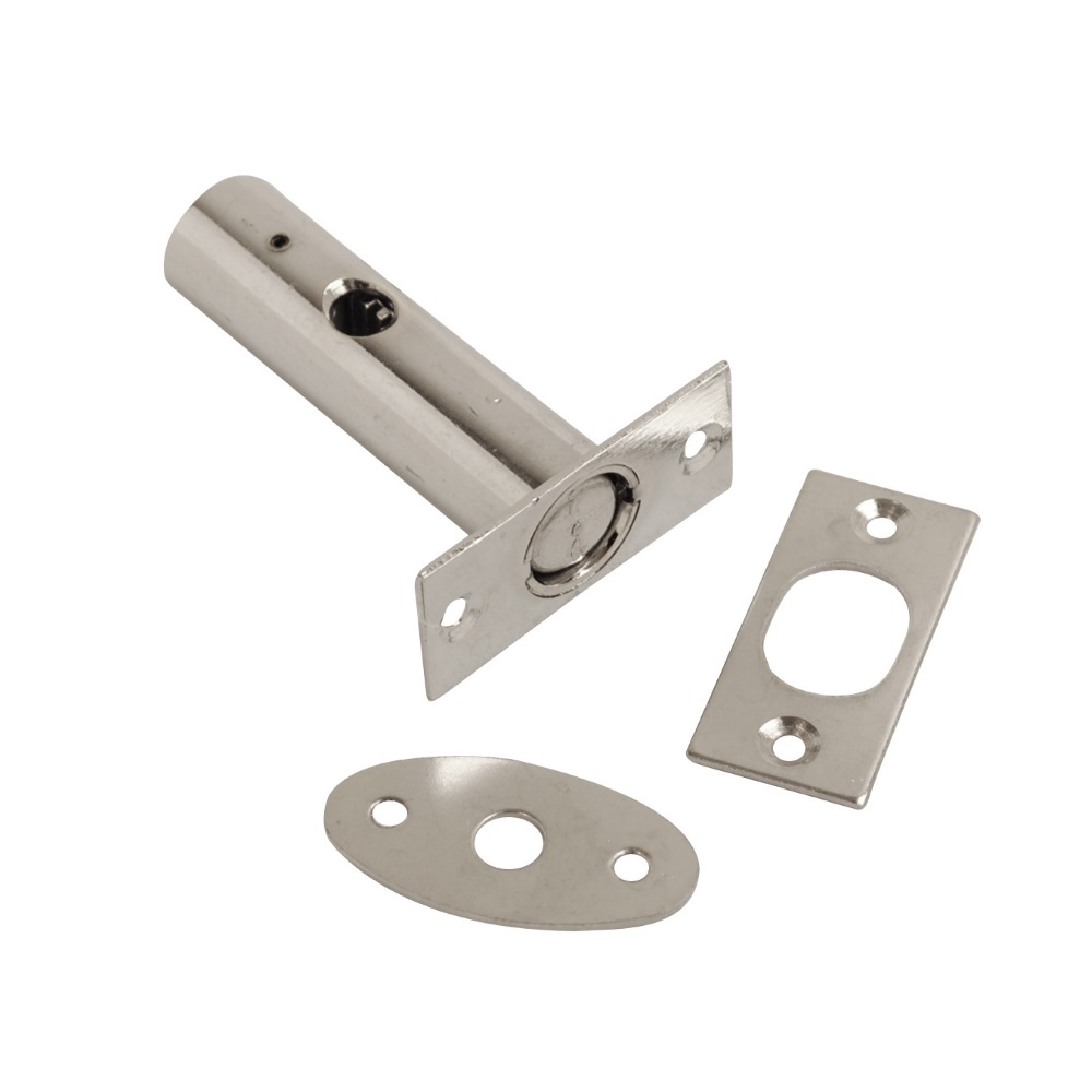 Door Security Bolt Chrome 58mm (Retail Pack of 2)
