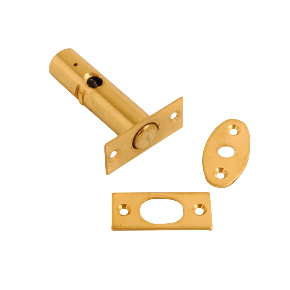 Door Security Bolt Brass 58mm (Retail Pack of 2)