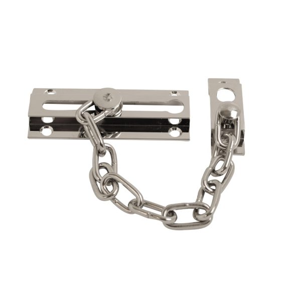 Brass Door Chain Chrome 84mm (Retail Pack of 1)