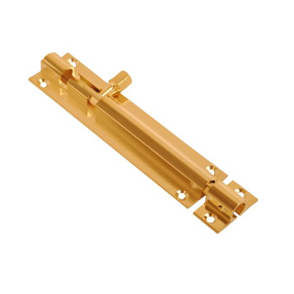 Barrel Bolt Straight Brass (Retail Pack of 1)