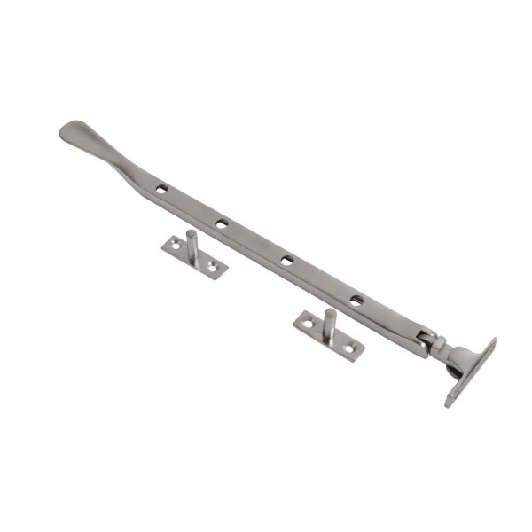 Victorian Casement Stay Satin Chrome 250mm (Retail Pack of 1)