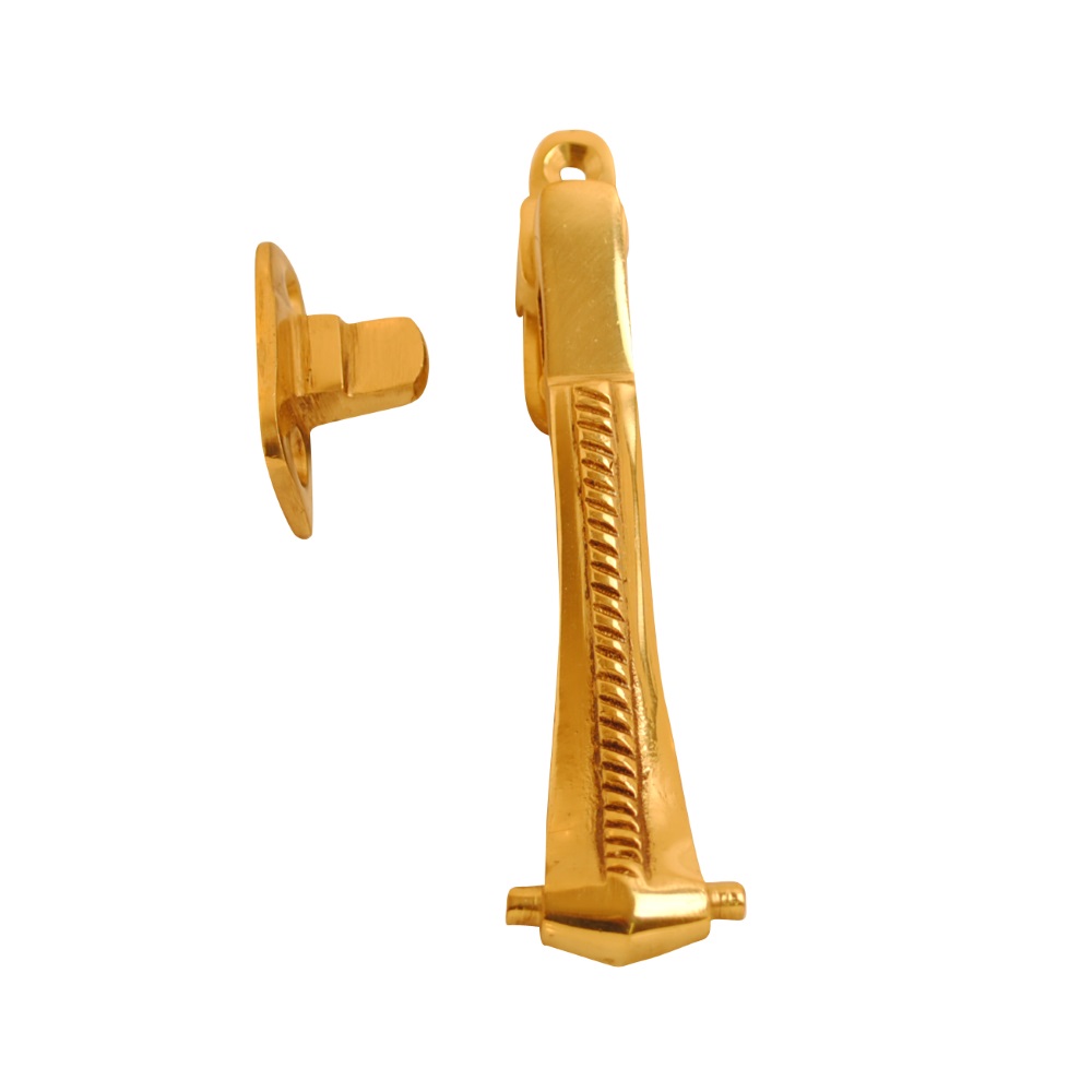 Georgian Wedge Fastener Brass 100mm (Retail Pack of 1)