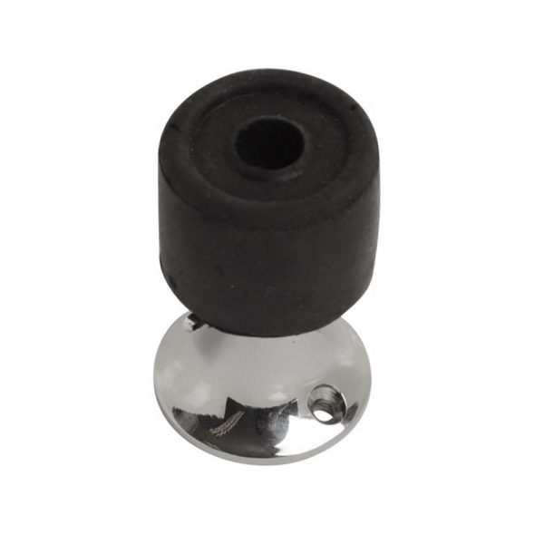 Pedestal Door Stop Chrome 50mm