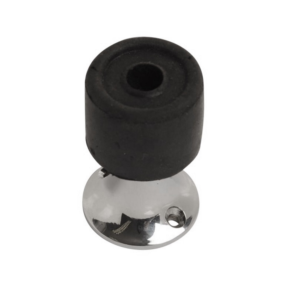 Pedestal Door Stop Chrome 50mm
