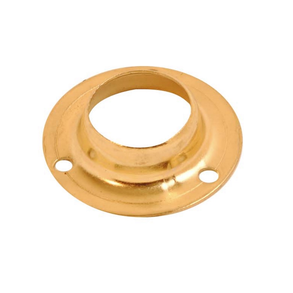 Wardrobe Rail Steel Socket EB 19mm