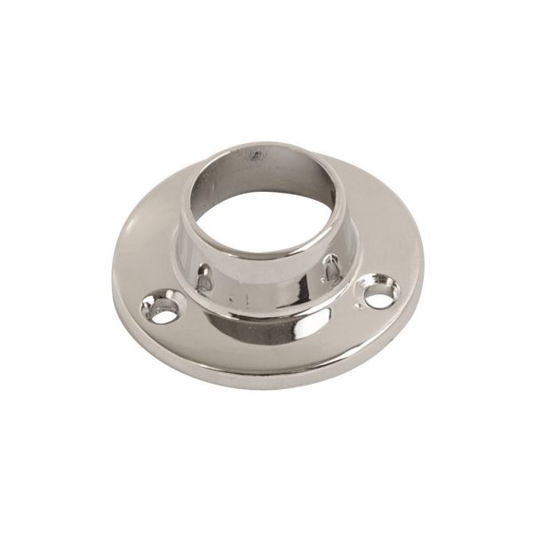 Wardrobe Rail Socket CP (Retail Pack of 2)
